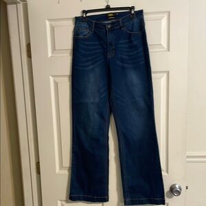 L&B Blue Flare Wide Leg Jeans